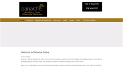 Desktop Screenshot of panachewales.co.uk